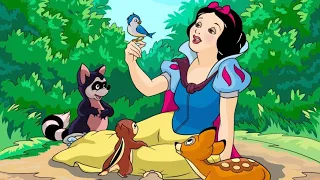 Happy Color App | Disney Snow White | Color By Numbers | Time Lapse