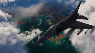 DCS - F-16C Viper | SA-6 Encounter.. | 4K VR