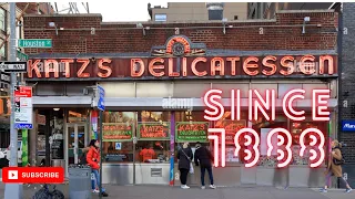 The oldest deli in the world - Kat’z Deli NYC New York City 2022