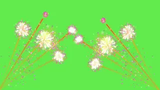 Green screen fireworks | fireworks Background video | fireworks green screen video