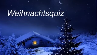 Weihnachtsquiz mit 24 Fragen - Weihnachtswissen