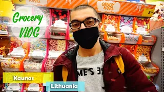 Grocery Shopping Price in Lithuania | Grocery Vlog | Kaunas🍉