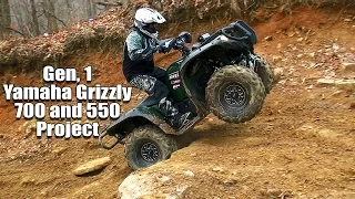 Yamaha Grizzly 700 and 550 Project Upgrade to 2016 Standards and Beyond