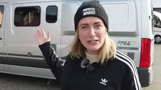 Vicky Knudsen i autocamper