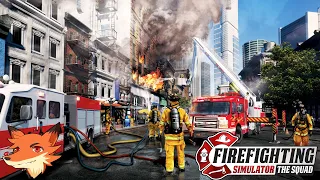Firefighting Simulator #1 [FR] Xav et Dan combattent un incendie dans cette simulation de pompier!