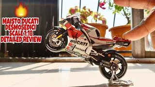 MAISTO DUCATI DESMOSEDICI DIECAST UNBOXING AND REVIEW IN HINDI