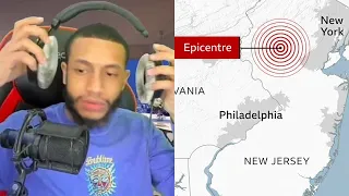 Землетрясение в прямом эфире 😵 Нью-Йорк в эпицентре землетрясения