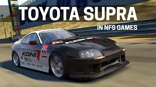 Toyota Supra in NFS Games (1994-2015)