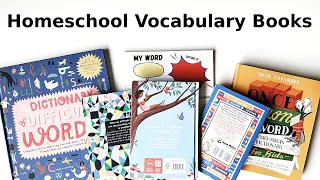 Favorite Vocabulary Books & How We Use Them / Homeschool Language Arts Resources