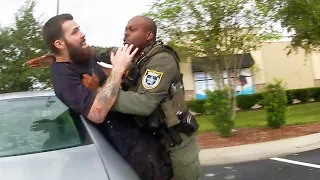 Man Uses His Baby As A Human Shield Against Police