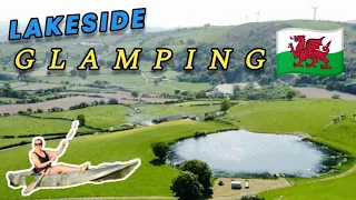 Welsh Lakeside Glamping-Ty Ucha'r Llyn-North Wales Hiking-Wild Swimming-Kayaking-Shepherds Hut