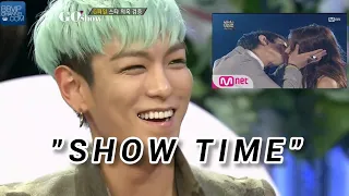 BIGBANG TOP Kiss Lee Hyori ; TOP SHOW TIME [English Sub]