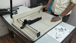 Manual Paper Cutting Machine Price in Delhi II A3+ Size Rim Cutter Machine in Delhi #9953968896