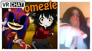 CURSED SONIC in the BACKROOMS - VRChat Omegle Funny Moments