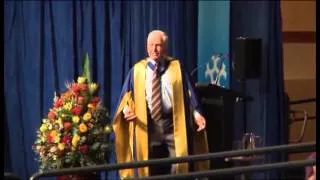 Graduation speech from honorary doctorate Bryce Courtenay