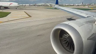 CFM International LEAP-1B United Boeing 737-9 MAX Takeoff From Chicago O'Hare (5/10/24)