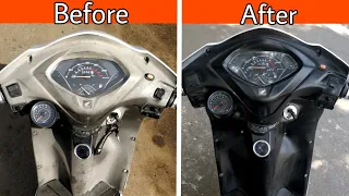 Honda Activa Dashboard Polish | Shine All Scooters Dashboard