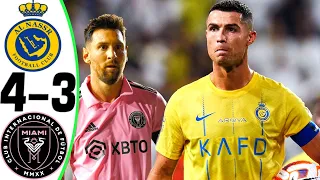 Al Nassr vs Inter Miami 4-3 - RONALDO vs MESSI - Goals and Highlights 2024 🔥 The Last Dance