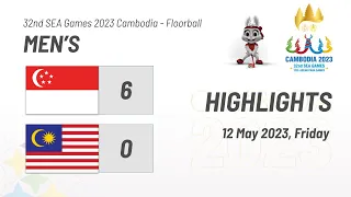 SGP 6 - 0 MAS (M) | Highlights | 32nd SEA Games 2023 Cambodia