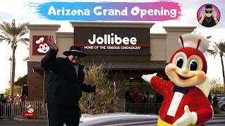 Native American tries Pinoy favorite! | JOLLIBEE GRAND OPENING | 1st in ARIZONA