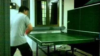 How to play ping pong alone