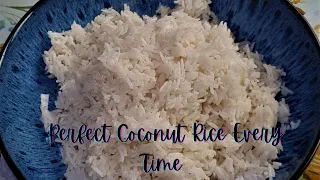 "Creamy Coconut Rice Made Easy"  (impress your friends and family with a mouth-watering side dish).