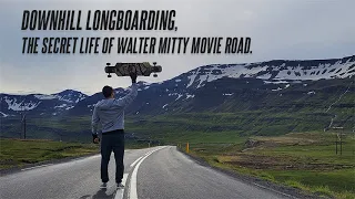 Downhill Longboard in Secret Life of Walter Mitty - Iceland