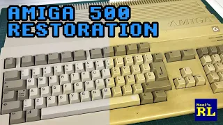 Amiga 500 Restoration and Retrobrighting