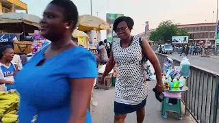 BIGGEST AFRICA NIGHT MARKET GHANA ACCRA MAKOLA