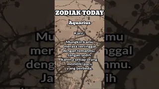 Zodiak today Aquarius #shorts #zodiac #zodiak #aquarius #test