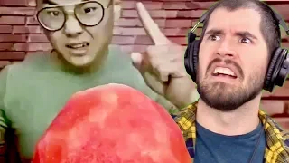 Como Comer Una Sandia En 1 Segundo