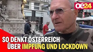 So denkt Österreich über Impfung und Lockdown