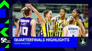 Get Ready for the QuarterFinals: Home Matches Highlights I Champions League Volley 2023 Women