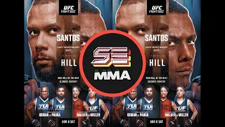 UFC Vegas 59: Santos vs Hill | Predictions + Betting Tips | SE MMA Show #118