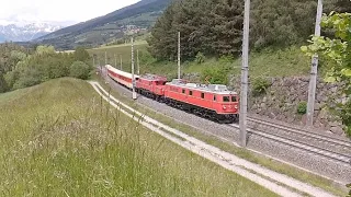 Brennerbahn Nordrampe 25.05.24 mit 1020.18, 1110.505 uvm.