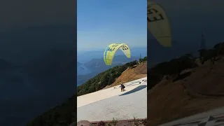 Fethiye Babadağ Yamaç Paraşütü Kalkış Anı