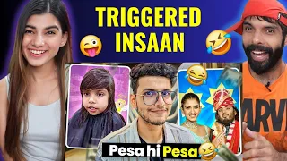 Ambanis ki Shaadi Roast in My New Setup | Trigerred Insaan reaction video