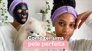 Como ter a PELE PERFEITA | DICAS PARA CUIDAR DA PELE EM CASA [ a última é a melhor ] 🧖🏻‍♀️✨