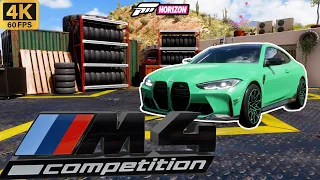 BMW M4 Competition Coupe | Forza Horizon 5 | Moza R16 - Steering Wheel Gameplay
