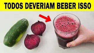 MISTURE BETERRABA COM PEPINO E O RESULTADO VAI TE IMPRESSIONAR