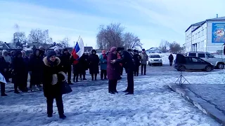 Митинг у памятника «Борцам за власть Советов»