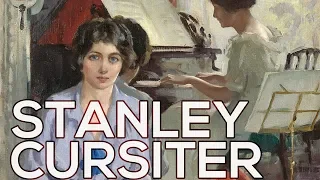 Stanley Cursiter: A collection of 83 paintings (HD)