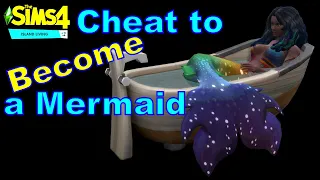 Cheat to Turn Your Sim into a Mermaid