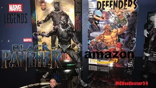 Marvel Legends 12 inch BLACK PANTHER Figure & THE DEFENDERS Amazon Exclusive