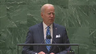 Biden declares world at 'inflection point' amid crises