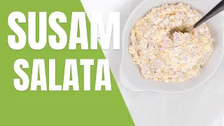 Sesame Salad with Sun and Cheese - Salad Recipes