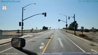 BigRigTravels LIVE | Sacramento to near Castella, CA (7/19/23 9:57 AM)