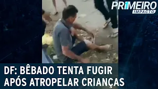 Cinco crianças são atropeladas em faixa de pedestre no DF | Primeiro Impacto (23/05/22)