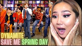 THIS IS SO SPECIAL! 😍 BTS 'TINY DESK (HOME) CONCERT' | DYNAMITE/SAVE ME/SPRING DAY | REACTION/REVIEW