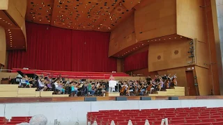 "America the Beautiful" Grant Park Orchestra Chicago's Millennium Park 4th of July rehearsal